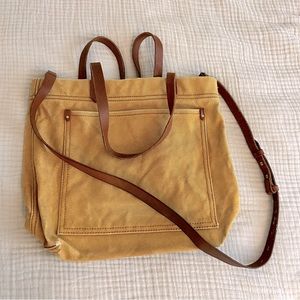 Madewell Canvas Tote in Acorn
